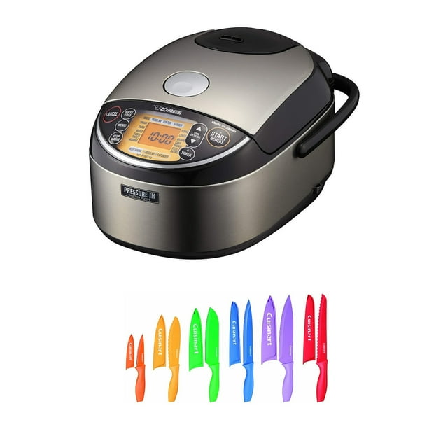 Zojirushi NPNWC10XB Pressure Induction Heating Rice Cooker (Black