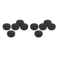 thumbnail image 3 of Transemion 5pcs Empty Aluminum Jars Cosmetic Screw Balm Lip Lid Cans Containers Black 10ml 2Set, 3 of 6