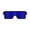 Blue, variant on LED Glasses Light Up Dynamic Party Favor Glasses Festival USB Rechargeable LED Rave Glowing Flashing Glasses,with Flashing Neon,Offering 11 Lighting Modes for Parties, Nightclub,6.1 inch,Blue.