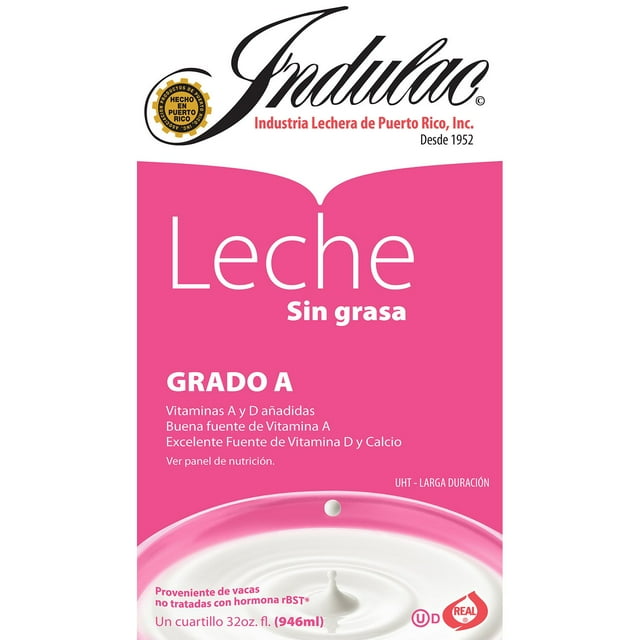 Indulac Non-Fat UHT Milk, 32 fl. oz., 12 pk.