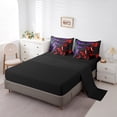 thumbnail image 3 of YST Gaming Video Game Comforter Set, 7-Piece, Aesthetic Gradient Plaid, Queen, 3 of 4
