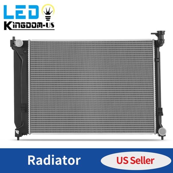 LEDKINGDOMUS Radiator for 2015-2019 Hyundai Sonata 2.4L - OEM 25310C2000 HY3010194 CU13457, TIG-Welded Aluminum Core, 2.94MPa Leak-Tested