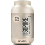 Nature's Best Perfect Isopure Whey Protein Isolate Unflavored - 3 lbs