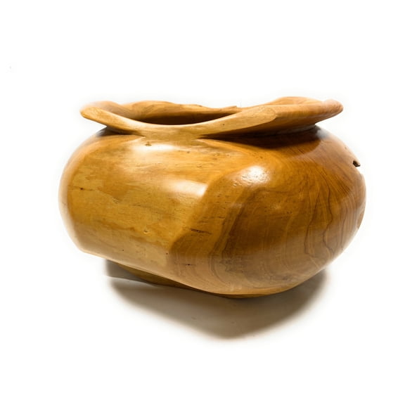 One-of-a-Kind Teak Root Bowl 16" X 16" X 10" - Centerpiece | #cin13