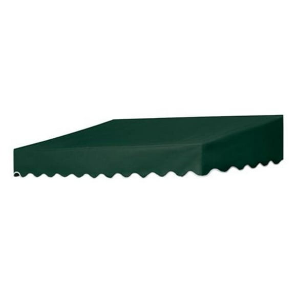 IDM Auvent Traditionnel pour Porte Vert Forêt 6 Pi.