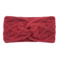 thumbnail image 1 of Diadema tejida a la moda de Color sólido para mujer, diadema deportiva hecha a mano Fridja nalpqowj2154, 1 of 3