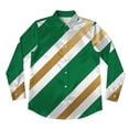 thumbnail image 3 of NMMUED St Patricks Day Shirt for Women Irish Green Shamrock Graphic Tops Womens Shirts Dressy Casual Irish Clothing Irish Shamrock Graphic St Patricks Day Outfit Women Blue M, 3 of 3