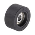 thumbnail image 3 of Uxcell PU Pulley Roller Bearing 8x40x20mm Polyurethane Coated Guide Wheel for Industrial, Black, 3 of 5
