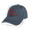 thumbnail image 2 of Valentine’s Day Navy Hat Adjustable Funny Fashion Unisex Baseball Cap for Men Women, 2 of 7