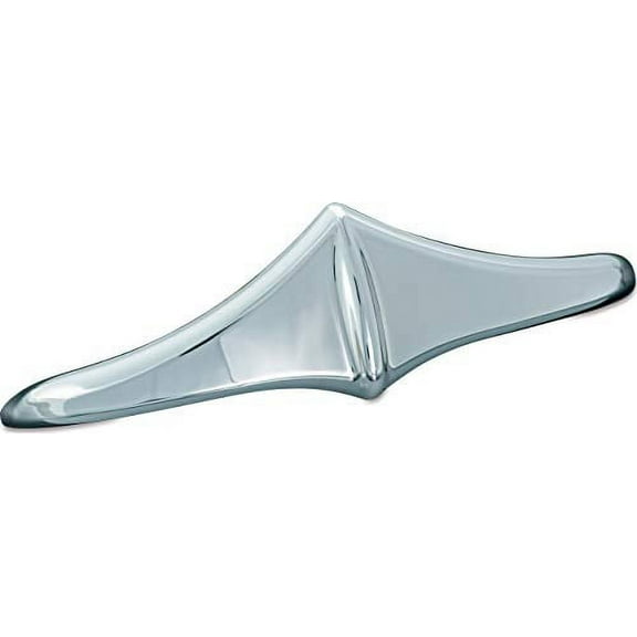 Kuryakyn 8643 Motorcycle Accent Accessory: Trailing Edge Front Fender Tip for 1998-2019 Harley-Davidson Motorcycles, Chrome