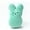 10" Green, variant on Guvpev Easter Bunny Peep 10" Plush Collectible, Soft & Huggable Bunny Stuffed Animal Easter Decorations Doll, Easter Basket Stuffers Gifts for Boys & Girls