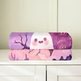 thumbnail image 4 of Kawaii Ghost Throw Blanket Cartoon Gothic Style Caslte Dead Tree Flannel Blanket for Kids Boys Girls Teens Pink Purple Sky Halloween Fleece Blanket for Bedroom Party Throw 50x60, 4 of 6