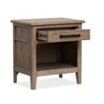 thumbnail image 5 of Magnussen Home Claremont Smokey Taupe Open Nightstand, 5 of 12