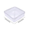 thumbnail image 3 of Organizador de bandejas de frutas con compartimentos | Caja de plástico para frutas secas Almacenamiento de dulces con tapa | Contenedor de bocadillos de mesa de café para el hogar sellado, 3 of 6