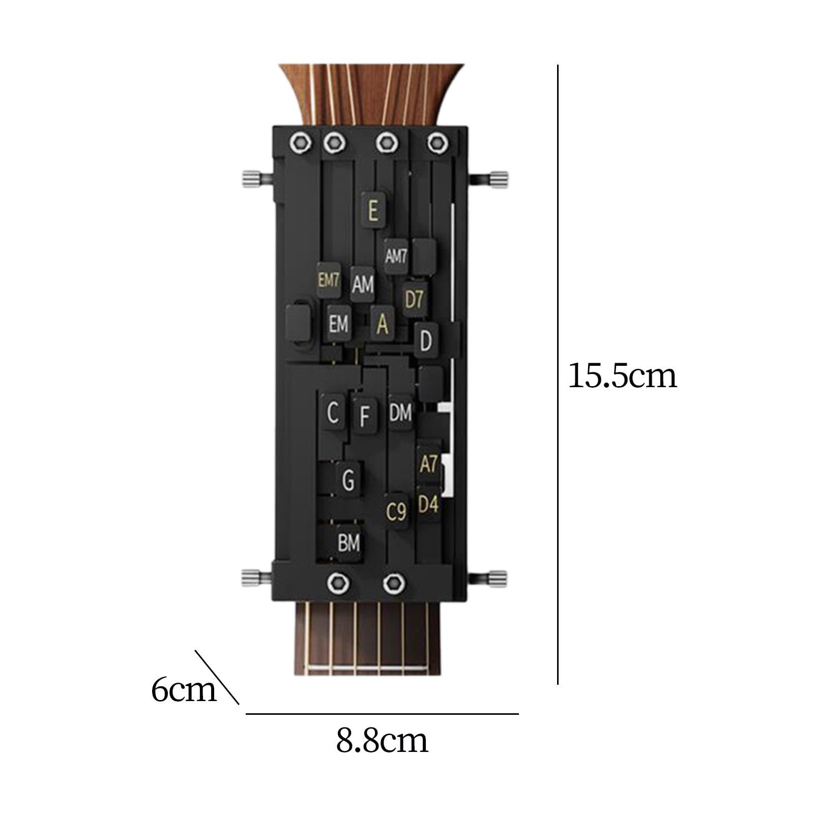 Guitar Aid Chords Trainer Guitar Chord Presser Guitar Learning Parts Guitar Assistant Practical Teaching Tool Accessories Gifts for Beginners Friends