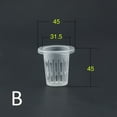thumbnail image 1 of Clone Aeroponic Garden Supplies Planting Grow Hydroponic Colonization Net Cup Nursery Pots Mesh Pot Plant Basket B, 1 of 8