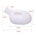 thumbnail image 2 of Botella de orina masculina de 2000ml, orinal portátil para hombres, botella de orina reutilizable, orinal grueso para hombres con tapa, 2 of 5