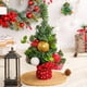 thumbnail image 1 of Mini Árbol de Navidad de Escritorio con Frutos Rojos, 9.8 Pulgadas, de Plástico, para Decoración Navideña | Pequeño Árbol de Navidad Verde Festivo para Oficina, Dormitorio, Sala de Estar., 1 of 6