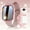 Pink, variant on Premium Unisex Smartwatch Full Touch Screen Call Answering Music Photography Function Sports Fitness Smart Watch Compatible With Android IOS Ideal Holiday Gift For Men Women