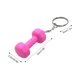 thumbnail image 3 of Mini llavero con mancuernas | Llavero de silicona para fitness para entusiastas del gimnasio | Regalo de levantamiento de pesas para hombres y mujeres | Accesorio para mochilas y bolsos, 3 of 5