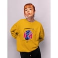 thumbnail image 2 of Modern Statue Blur Eyes Sweatshirt Women -Image by Shutterstock, Female Medium, 2 of 7