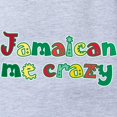 thumbnail image 2 of CafePress - Jamaican Me Crazy - Cute Infant Baby Football Bodysuit, 2 of 3