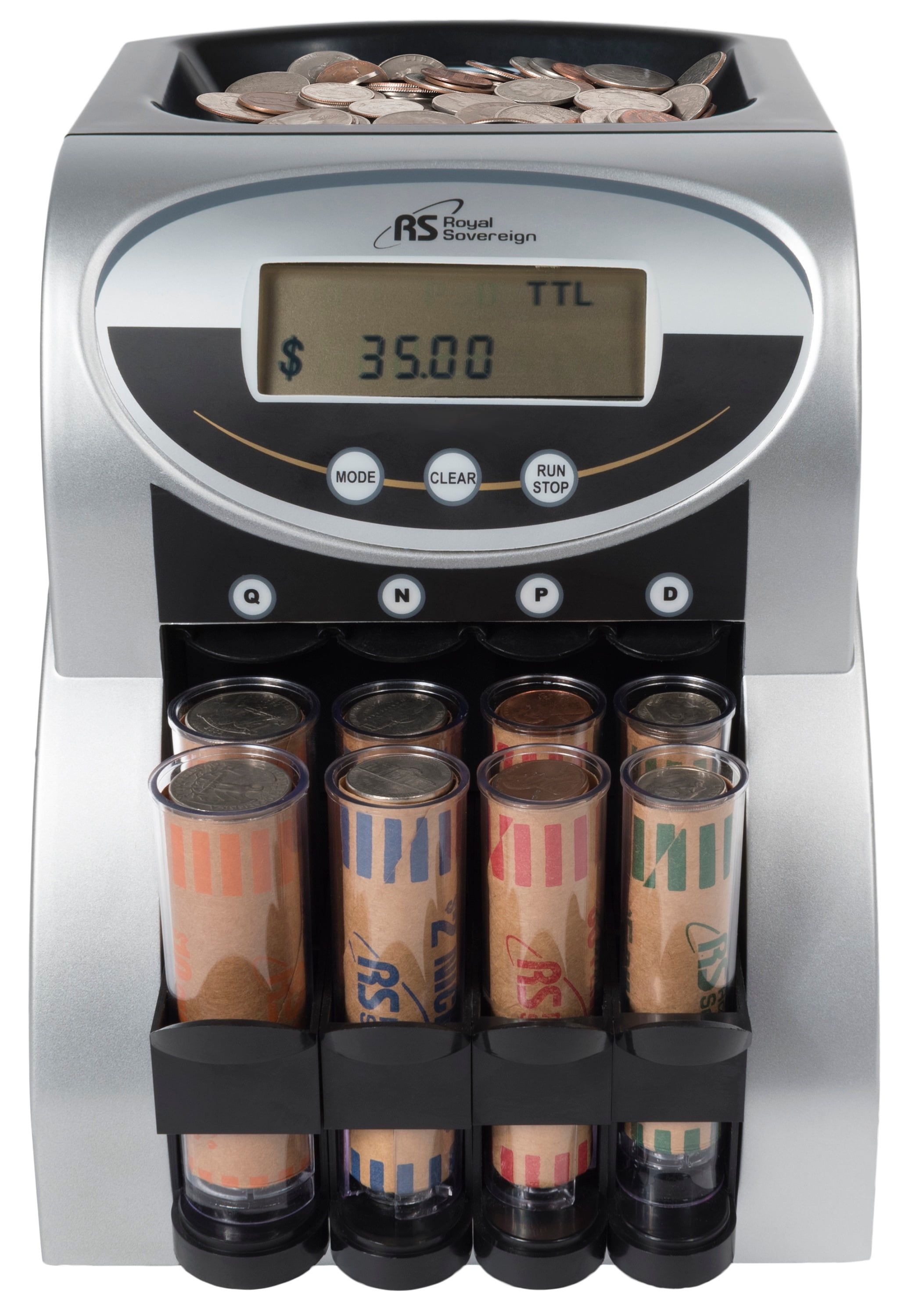 Electric Coin Counter Sorter Machine Cash Money Counting Digital Display Count 