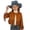 Khaki, variant on Girls Fringe Jacket for Kids – Cozy Outerwear with Western- Design for Everyday Play and Casual Campus Wear