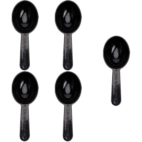 7g/0 pcs 5 pcs oz measuring teaspoon short handle coffee tea sugar cereal black liquid seasoning spoon for home store black 7g