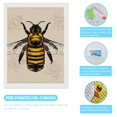 thumbnail image 3 of Diamond Art Kits for Adults, Honey BeeDiamond Painting Kits for Beginners, Frameless Round 5D Full Drill Diamonds Art Gem Art Crafts Home Decor Gifts, 3 of 8
