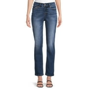 Time and Tru Women’s Mid Rise Straight Jean