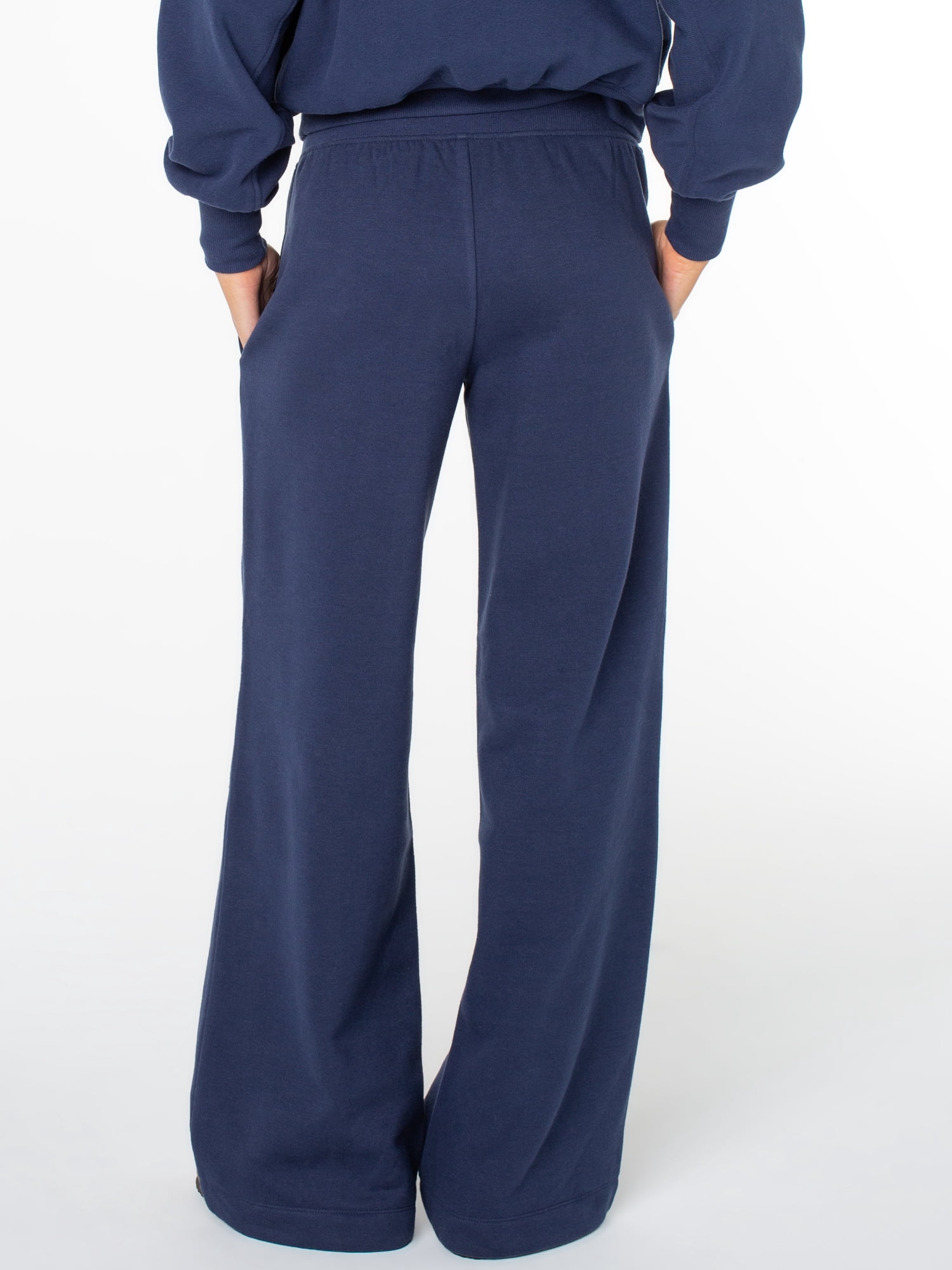 Celebrity Pink Women's Wide Leg Sweatpants with Wide Elastic Waist, Sizes XS-XXXL