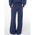 thumbnail image 4 of Celebrity Pink Women's Wide Leg Sweatpants with Wide Elastic Waist, Sizes XS-4X, 4 of 7