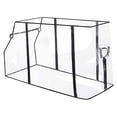 thumbnail image 4 of harayaa PVC Wagon Rain Cover Foldable Waterproof Clear Canopy Windproof Cart Accessories, 4 of 8