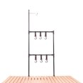 thumbnail image 4 of Ultralight Portable Desktop Shelf, Aluminum Alloy Oxidized  Adjustable Outdoor Desktop Storage Rack Free Collocation  For Picnic For Hiking, 4 of 8