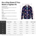 thumbnail image 6 of Goofa Sea Jellyfish Printed Women's UPF 50+ Sun Protection Hoodie Jacket Lightweight Long Sleeve Sun Shirt for Women with Pocket Hiking Outdoor-, 6 of 9