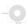 thumbnail image 2 of Mobutofu 10Pcs White Silicone Inflatable Boat Valve Pads Sealing Washers for Kayak and Dinghy Accessories, 2 of 8