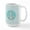 White, variant on CafePress - Turquoise Star Fish Anchor Mugs - 15 oz Ceramic Large White Novelty Mug