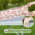 thumbnail image 3 of Farmhouse Tablecloth with Classic Black and White Cow Print, Rustic Country-Themed Vintage Design, Artistic Abstract Animal and Floral Patterns, 3 of 3