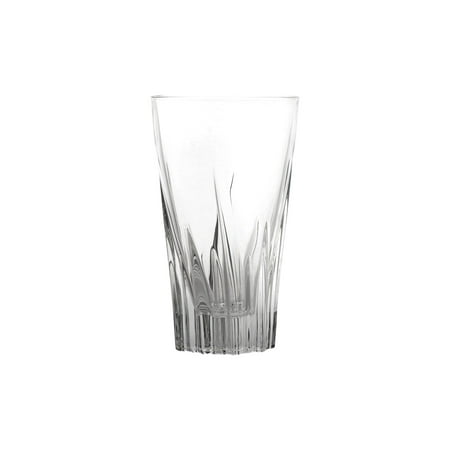 10 Strawberry Street Fluente 12 Oz Highball Crystal Glass, Set of 6