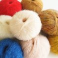 thumbnail image 2 of Xiao Hua Hilo de estambre - , amarillo, 1 rollo, acrílico, suave y fácil de usar, ideal como hilo de ganchillo para principiantes, perfecto para proyectos de punto/ganchillo (bufandas, gorros, ), 2 of 4