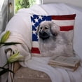 thumbnail image 3 of Carolines Treasures BB9673PW1414 Moscow Watchdog Patriotic Fabric Decorative Pillow  14Hx14W multicolor, 3 of 4