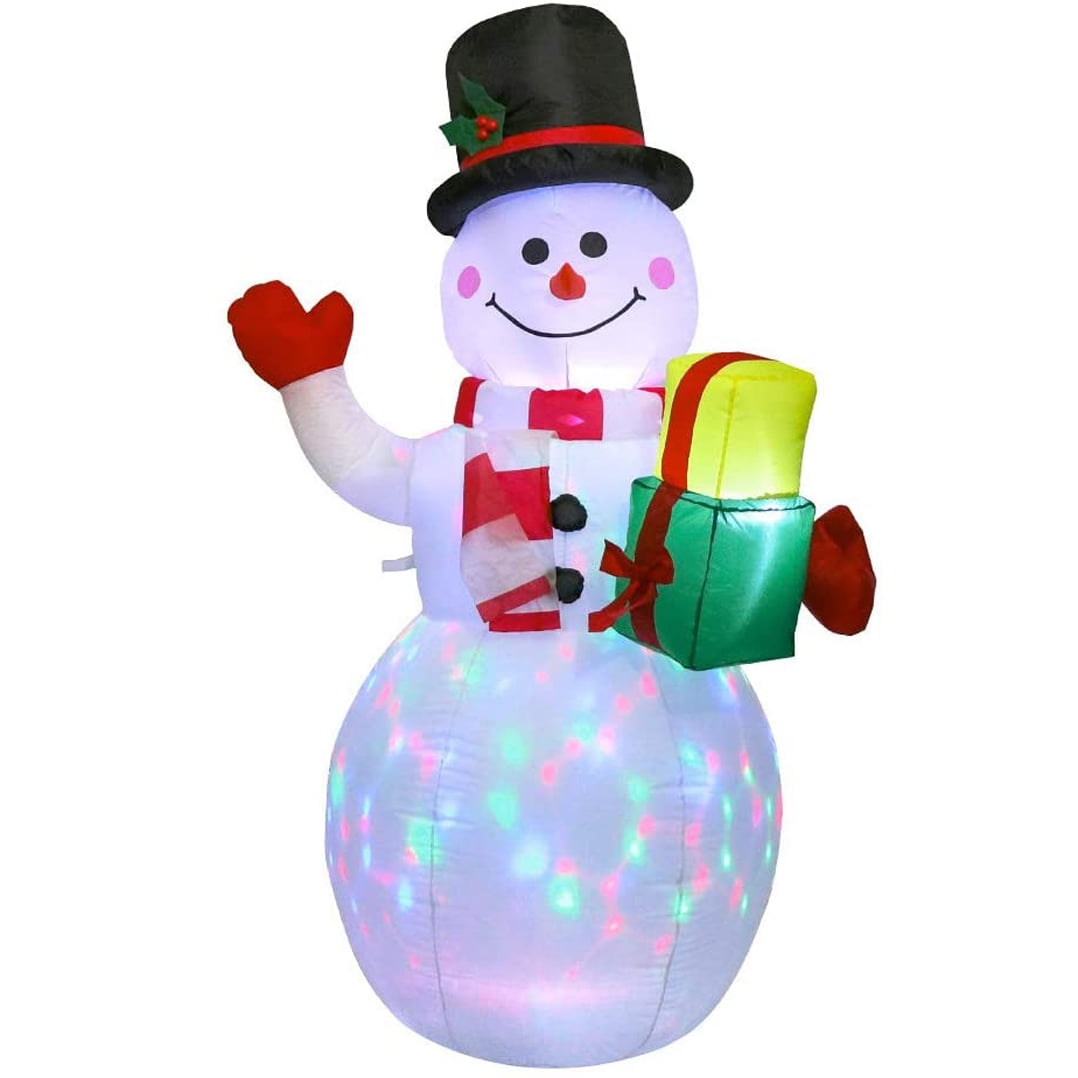 Details about   Christmas Snowman Candle Light LED Electronic Party Xmas Atmosphere Decor~ 