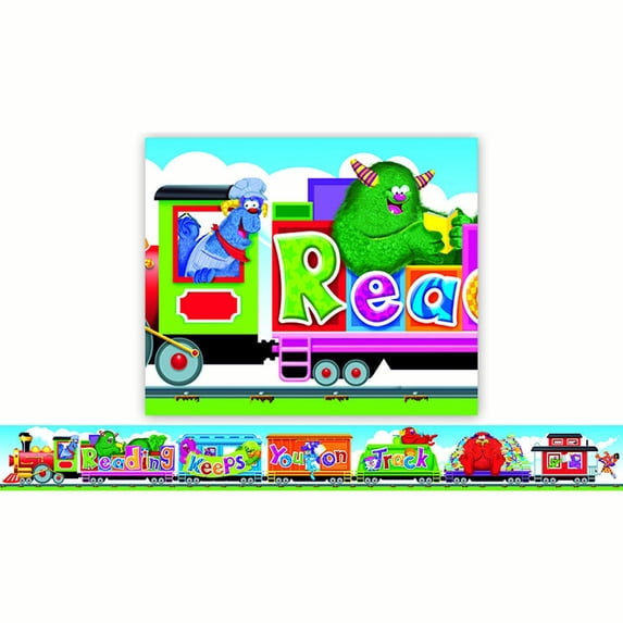 FURRY FRIENDS READING TRAIN BANNER
