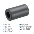 thumbnail image 3 of Unique Bargains Ferrite Toroid Core, Toroid Core 0.6' ODx0.4' IDx1.1' H, Black 30 Pack, 3 of 5