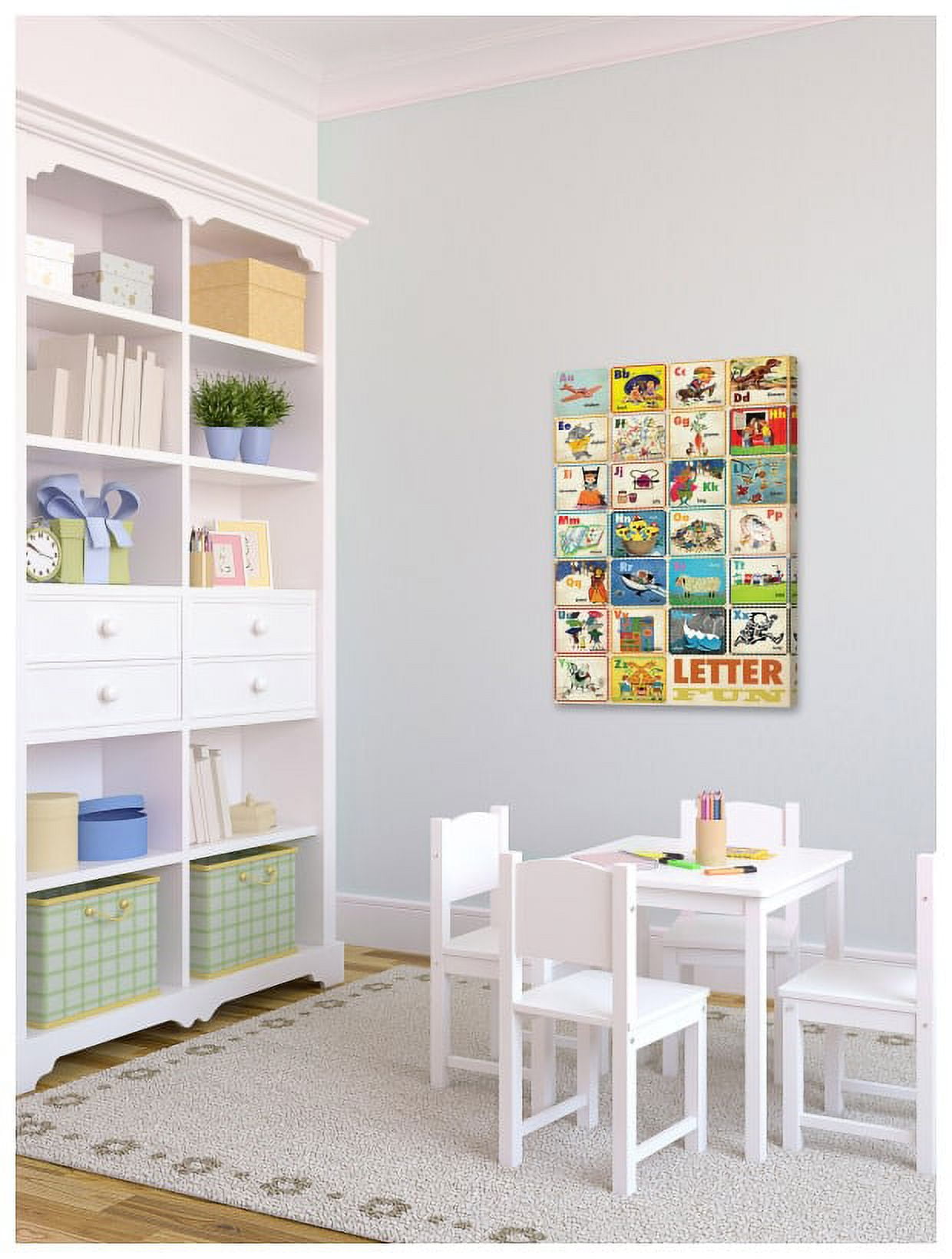 Marmont Hill "Letter Fun" by Curtis Painting Print on Canvas