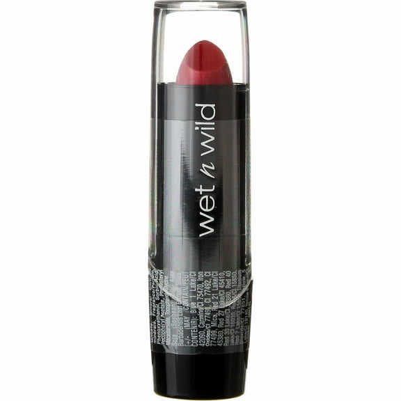 Wet n Wild Silk Finish Lipstick, Cherry Frost 539A, 0.13 oz (3 Pack) (Bundle)