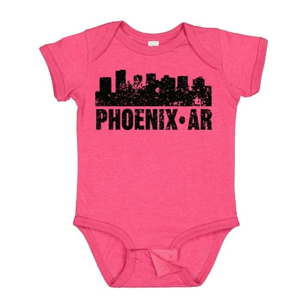 

Inktastic Phoenix Skyline Grunge Gift Baby Boy or Baby Girl Bodysuit