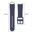 thumbnail image 4 of Correa Reloj Silicona Ygjytge para Galaxy Watch5 Pro/5/4 45/40/44 Mm Azul Marino, 4 of 9
