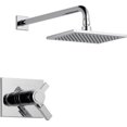 thumbnail image 1 of Delta Faucet Vero 17T Series Dual-Function Shower Trim Kit with Single-Spray Touch-Clean Rain Shower Head, Chrome T17T253 (Valve Not Included), 1 of 1